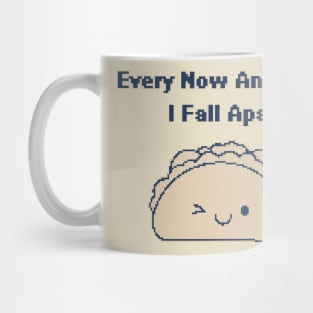 I Fall Apart - 1bit Pixelart taco Mug